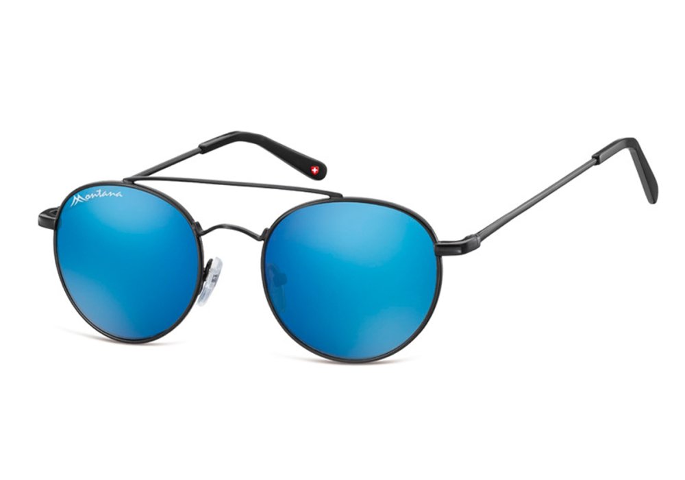 Gläsern günstig blau auf Lesebrille verspiegelten - mit Sonnenbrille